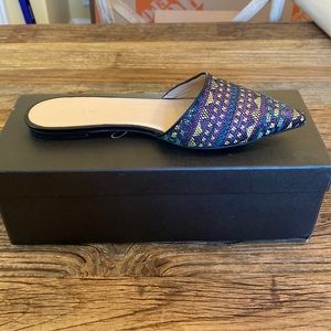 Jcrew “Harper” woven mules